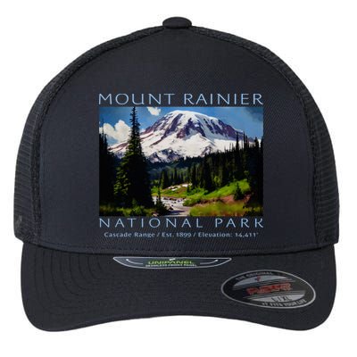 Mount Rainier National Park Flexfit Unipanel Trucker Cap