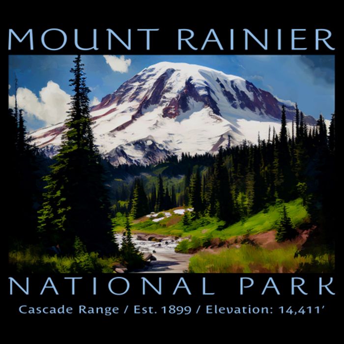 Mount Rainier National Park Backpack
