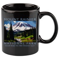 Mount Rainier National Park 11oz C Handle Ceramic Mug