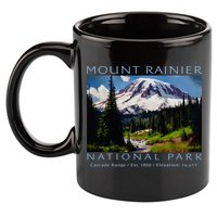 Mount Rainier National Park 11oz C Handle Ceramic Mug