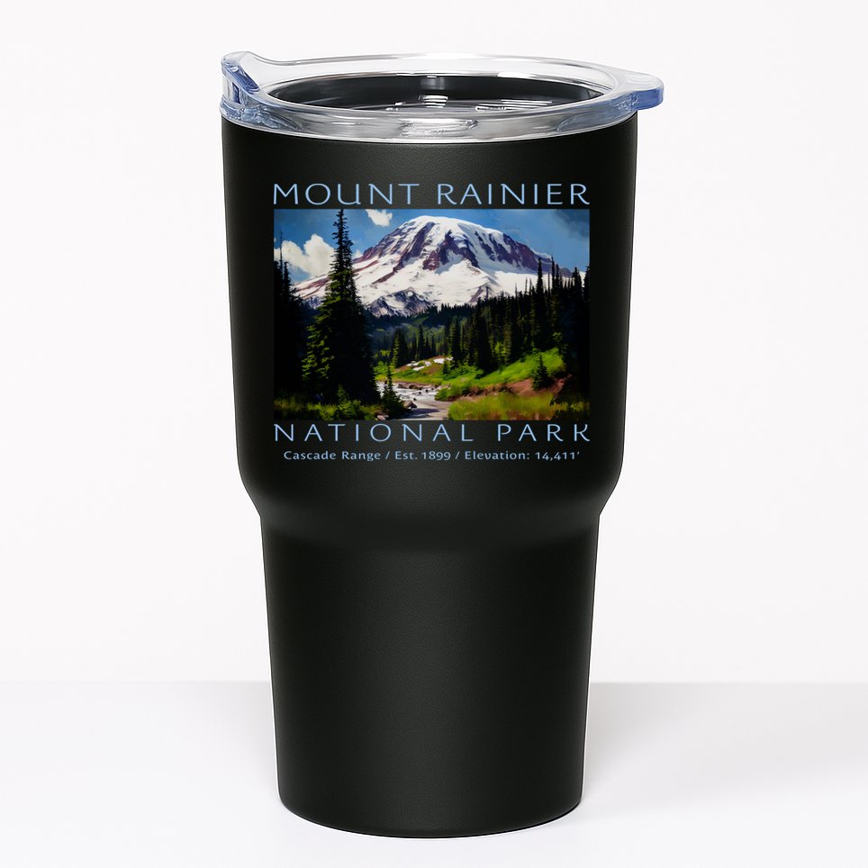 Mount Rainier National Park Tumbler