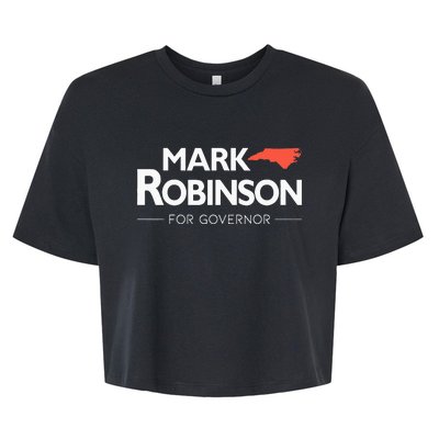 Mark Robinson North Carolina For Governor Election 2024 NC Bella+Canvas Jersey Crop Tee