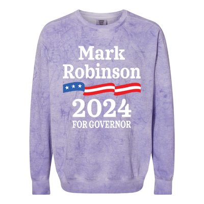 Mark Robinson North Carolina For Governor Election 2024 Nc Colorblast Crewneck Sweatshirt