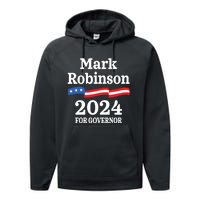 Mark Robinson North Carolina For Governor Election 2024 Nc Performance Fleece Hoodie