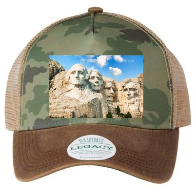 Mt. Rushmore National Memorial Park In South Dakota Legacy Tie Dye Trucker Hat
