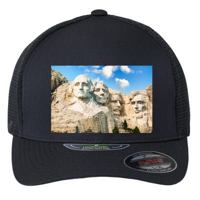 Mt. Rushmore National Memorial Park In South Dakota Flexfit Unipanel Trucker Cap