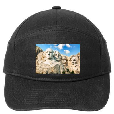 Mt. Rushmore National Memorial Park In South Dakota 7-Panel Snapback Hat