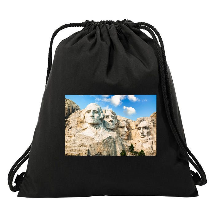 Mt. Rushmore National Memorial Park In South Dakota Drawstring Bag