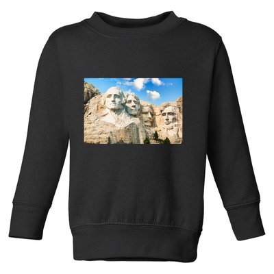 Mt. Rushmore National Memorial Park In South Dakota Toddler Sweatshirt