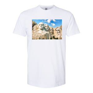 Mt. Rushmore National Memorial Park In South Dakota Softstyle CVC T-Shirt