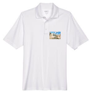 Mt. Rushmore National Memorial Park In South Dakota Men's Origin Performance Pique Polo