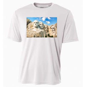 Mt. Rushmore National Memorial Park In South Dakota Cooling Performance Crew T-Shirt