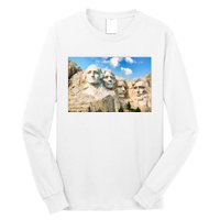 Mt. Rushmore National Memorial Park In South Dakota Long Sleeve Shirt