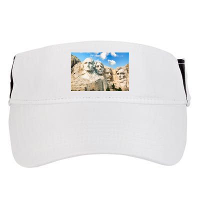Mt. Rushmore National Memorial Park In South Dakota Adult Drive Performance Visor