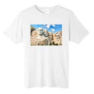 Mt. Rushmore National Memorial Park In South Dakota Tall Fusion ChromaSoft Performance T-Shirt