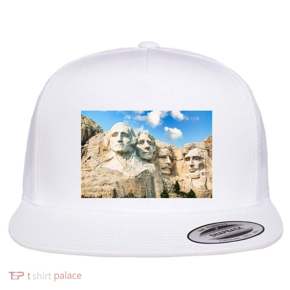Mt. Rushmore National Memorial Park In South Dakota Flatbill Hat