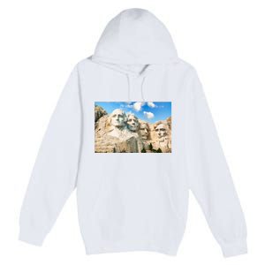 Mt. Rushmore National Memorial Park In South Dakota Premium Pullover Hoodie