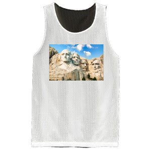 Mt. Rushmore National Memorial Park In South Dakota Mesh Reversible Basketball Jersey Tank