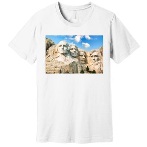 Mt. Rushmore National Memorial Park In South Dakota Premium T-Shirt