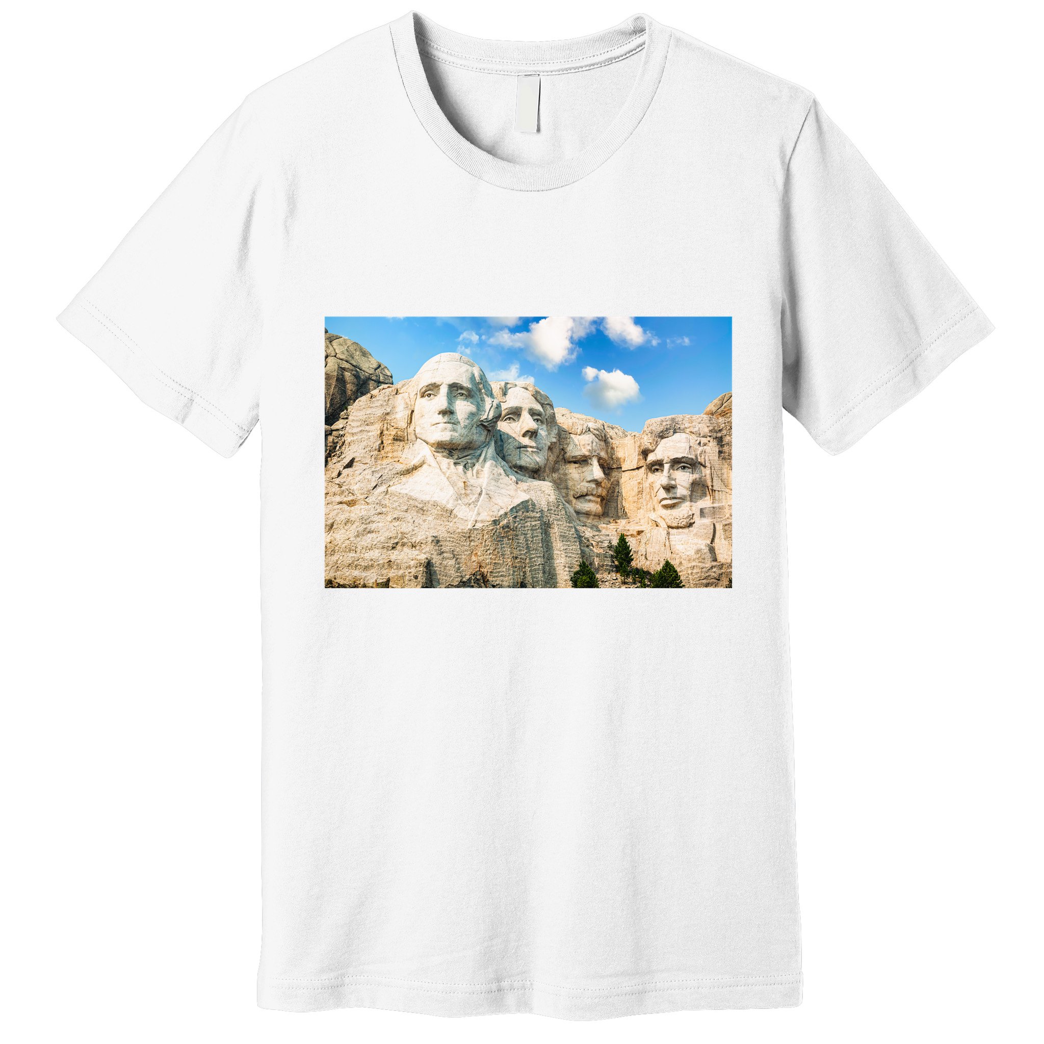 Mt. Rushmore National Memorial Park In South Dakota Premium T-Shirt
