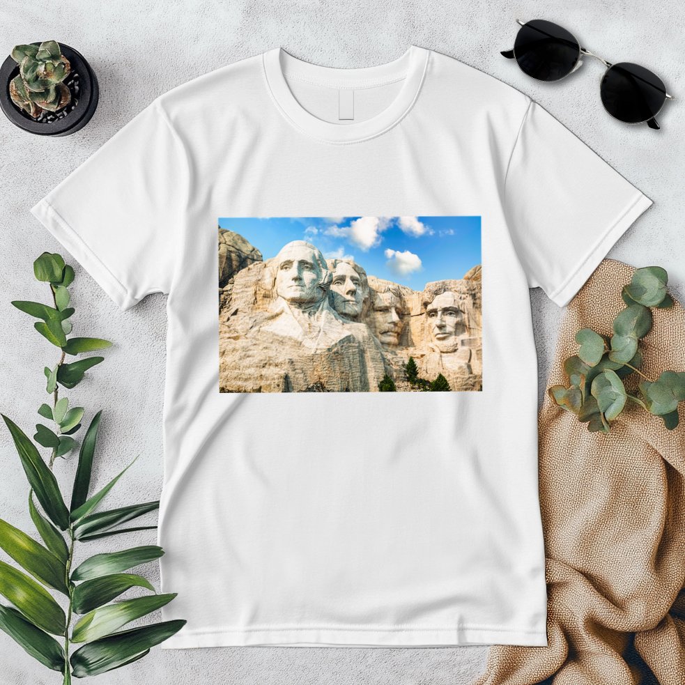 Mt. Rushmore National Memorial Park In South Dakota Premium T-Shirt