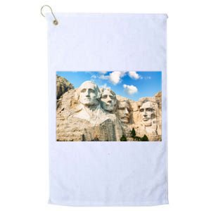 Mt. Rushmore National Memorial Park In South Dakota Platinum Collection Golf Towel