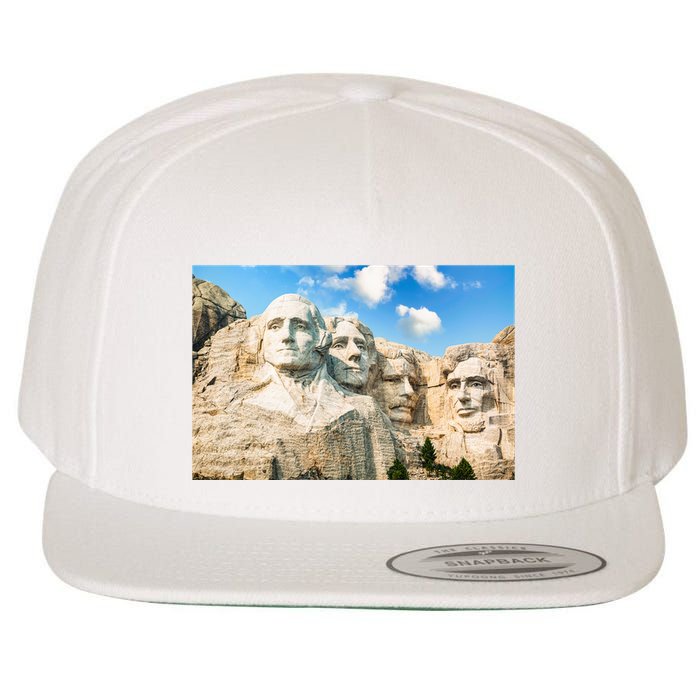 Mt. Rushmore National Memorial Park In South Dakota Wool Snapback Cap