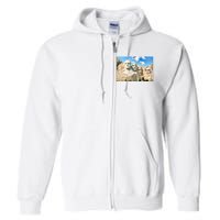 Mt. Rushmore National Memorial Park In South Dakota Full Zip Hoodie