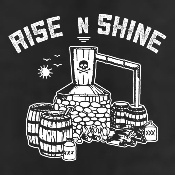 Moonshine Rise N Shine 7 Panel Mesh Trucker Snapback Hat