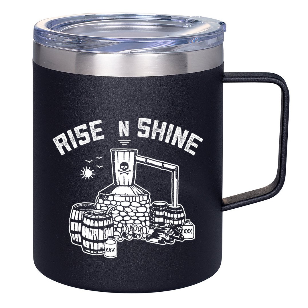 Moonshine Rise N Shine 12oz Stainless Steel Coffee Mug