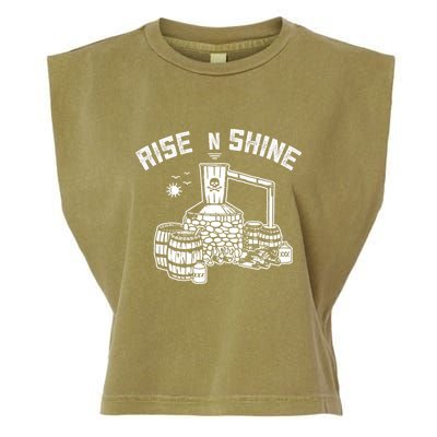 Moonshine Rise N Shine Garment-Dyed Women's Muscle Tee
