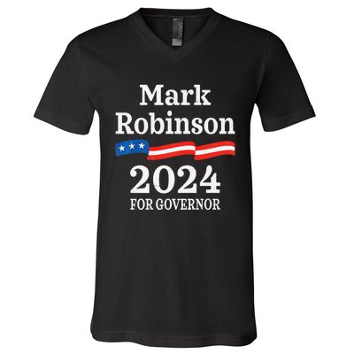 Mark Robinson North Carolina For Governor Election 2024 NC V-Neck T-Shirt