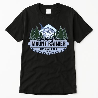 Mount Rainier National Park Washington Novelty Souvenir Tall T-Shirt