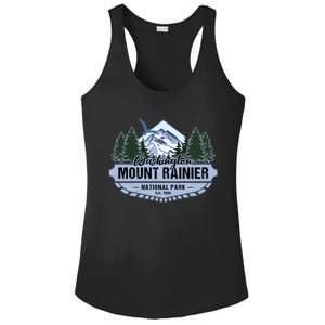 Mount Rainier National Park Washington Novelty Souvenir Ladies PosiCharge Competitor Racerback Tank