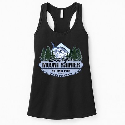 Mount Rainier National Park Washington Novelty Souvenir Womens Tank Top