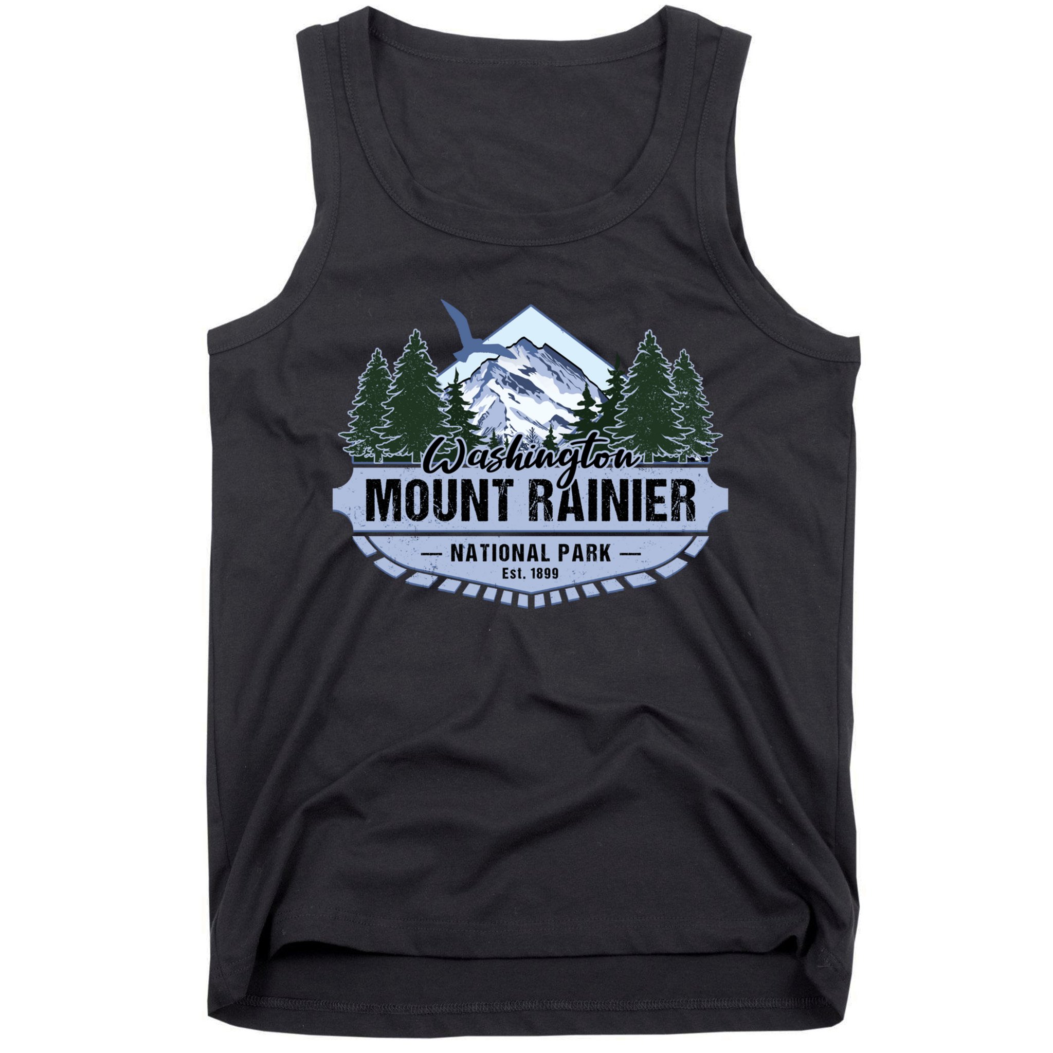 Mount Rainier National Park Washington Novelty Souvenir Tank Top