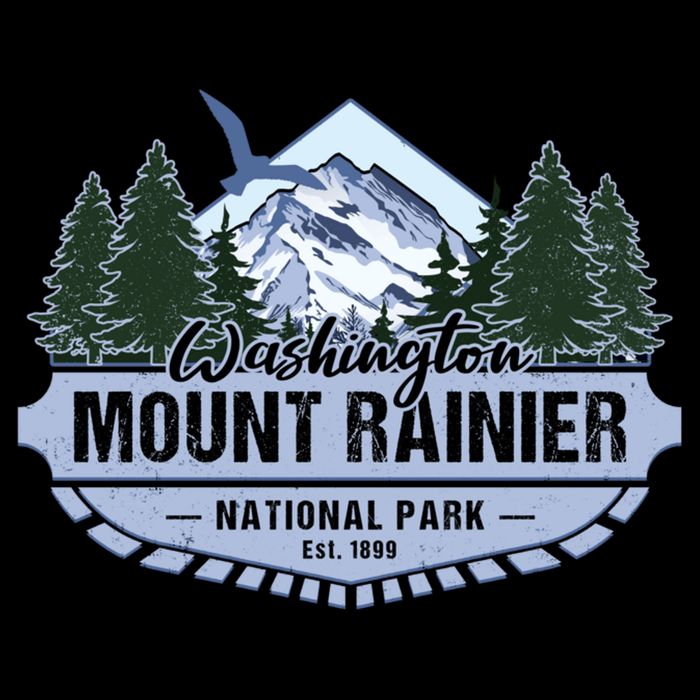 Mount Rainier National Park Washington Novelty Souvenir Tank Top