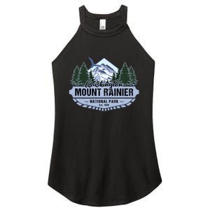 Mount Rainier National Park Washington Novelty Souvenir Women's Perfect Tri Rocker Tank