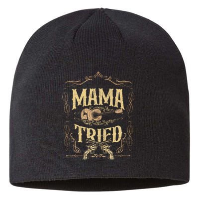 Mama-Tried Renegade Outlaw Music Lovers Country Sustainable Beanie