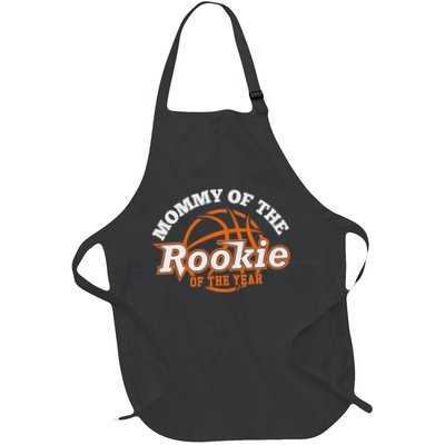 Mom Rookie Of The Year Basketball ,mommy Of The Rookie Full-Length Apron With Pockets