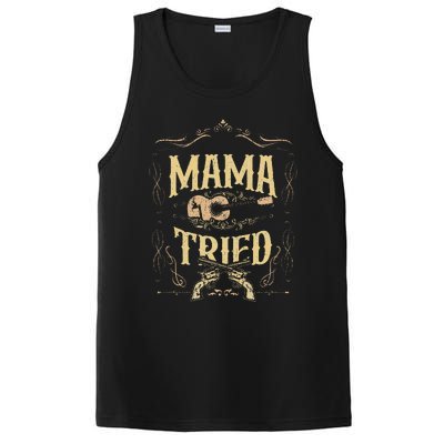 MamaTried Renegade Outlaw Music Lovers Country PosiCharge Competitor Tank