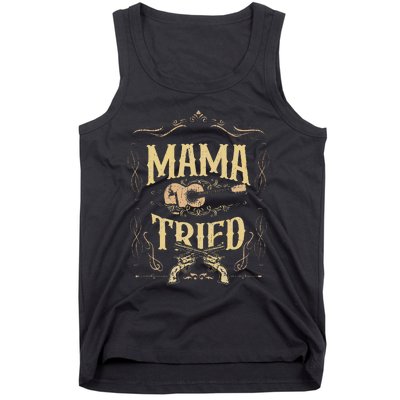 MamaTried Renegade Outlaw Music Lovers Country Tank Top