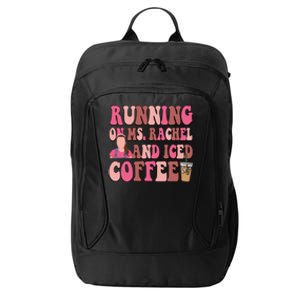 Mom Running On Ms Rachel And Iced Coffee City Backpack