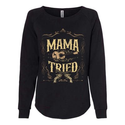 Mamatried Renegade Outlaw Music Lovers Womens California Wash Sweatshirt