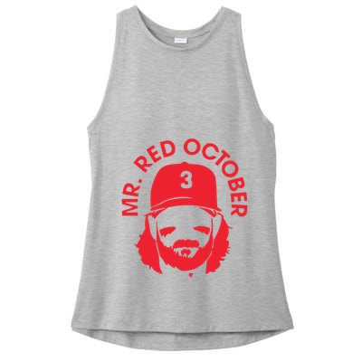 Mr Red October Ladies PosiCharge Tri-Blend Wicking Tank