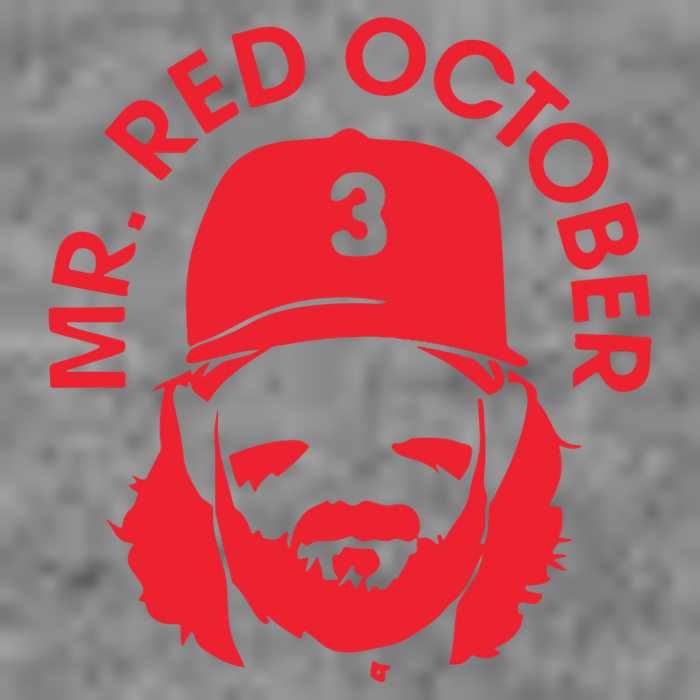 Mr Red October 7-Panel Snapback Hat