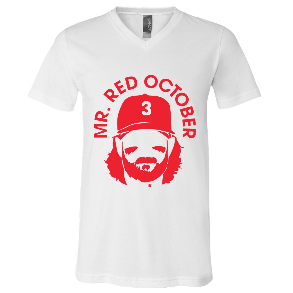 Mr Red October V-Neck T-Shirt