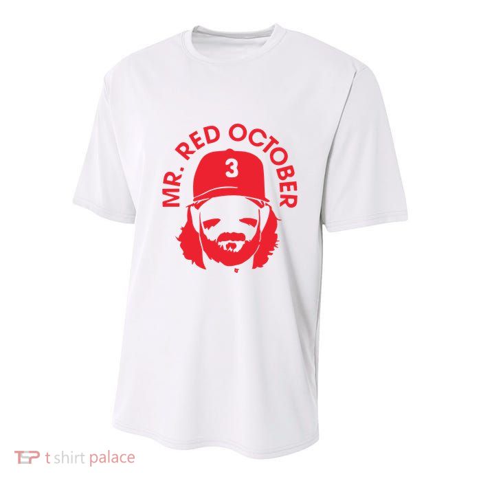 Mr Red October Youth Performance Sprint T-Shirt