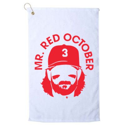 Mr Red October Golf Towel
