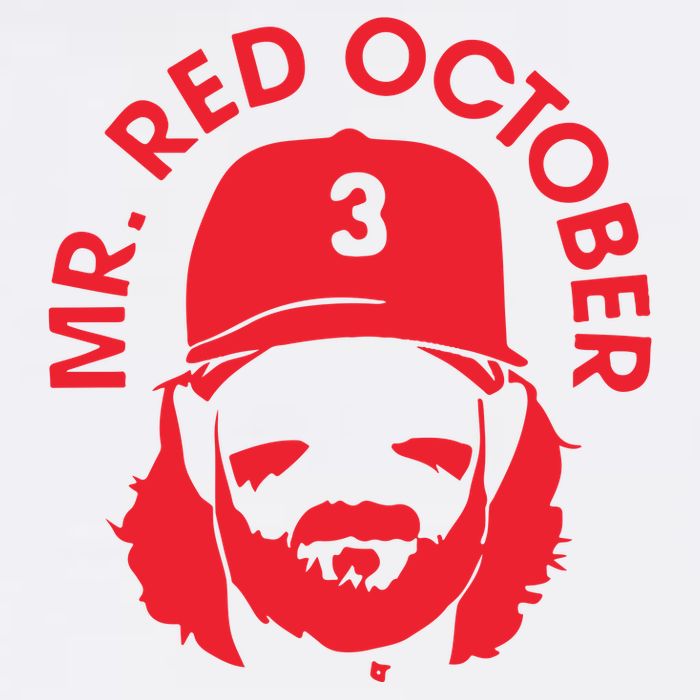 Mr Red October Crop Top